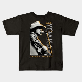 Dwight Yoakam Vintage Style Country Kids T-Shirt